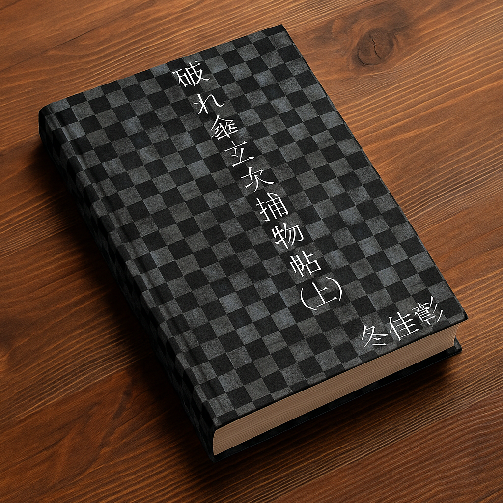 「破傘玄次捕物帳（上）」の表紙